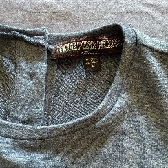 Three Pink Hearts Floral Tie-Waist Dress – Size Large (NWT) - Picture 3 of 7